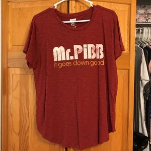 Mr Pibb American Eagle tailgate shirt
